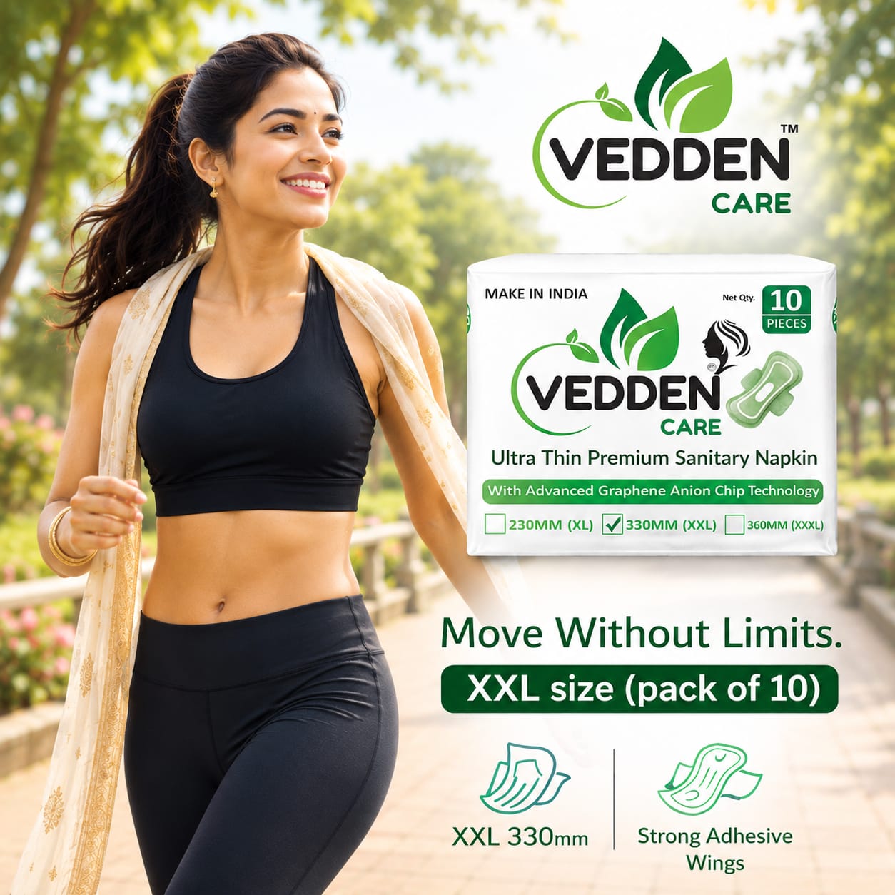 Vedden Care Premium Sanitary Pads - Slide 7